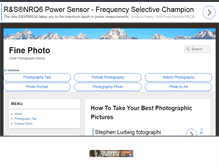 Tablet Screenshot of fine-photo.info
